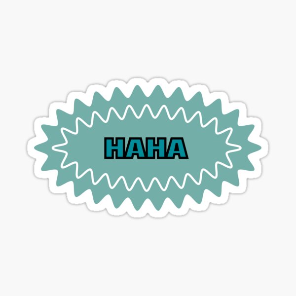 HAHA Sticker