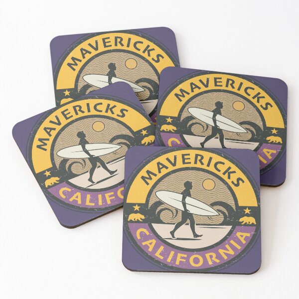 Item preview, Mavericks, California surfing designed and sold by studio838.