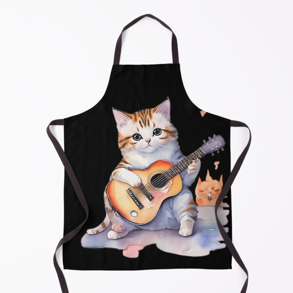 Item preview, Cat Playing Guitar. designed and sold by CCT-Design.