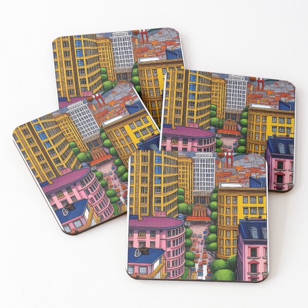 Item preview, lively cities designed and sold by Emanuelsss.