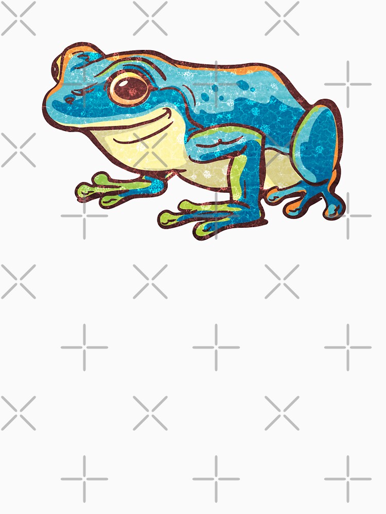 blue frog by duxpavlic