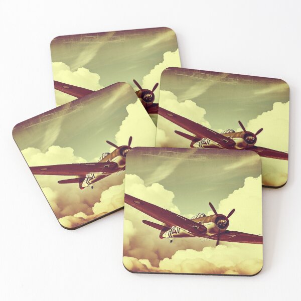 Item preview, Retro airplane designed and sold by Witty-Kids.