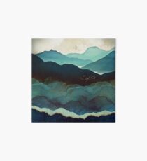 Indigo Mountains Art Board