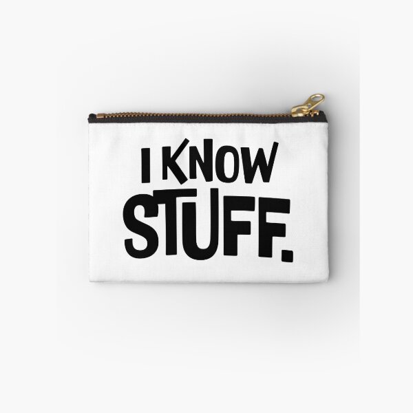Item preview, I Know Stuff. designed and sold by MadSwellDesigns.