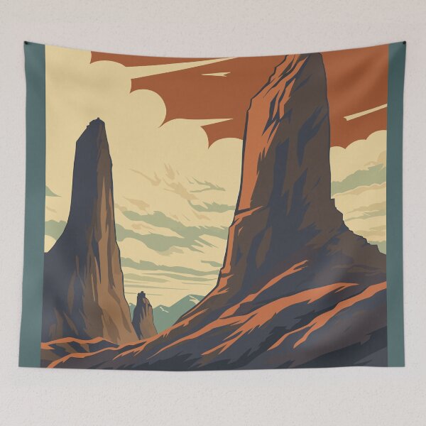 Item preview, Torres del Paine, National park, Chile, Travel Poster designed and sold by BokeeLee.