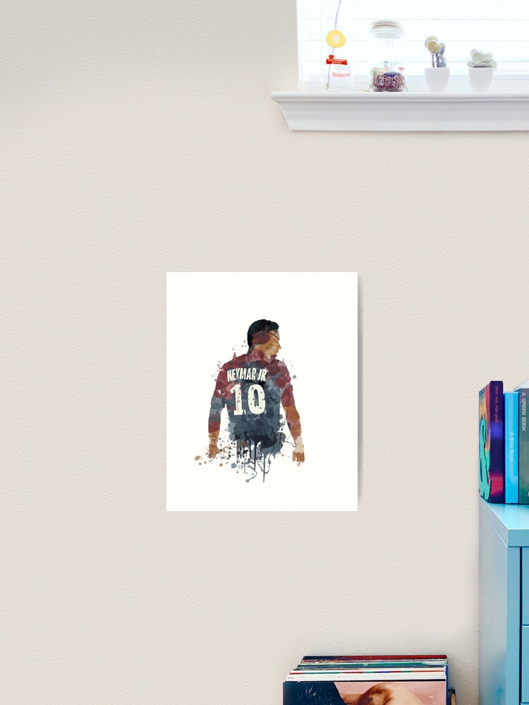 Neymar Jr- Brazil Legend Art Board Print for Sale by FootballArcade