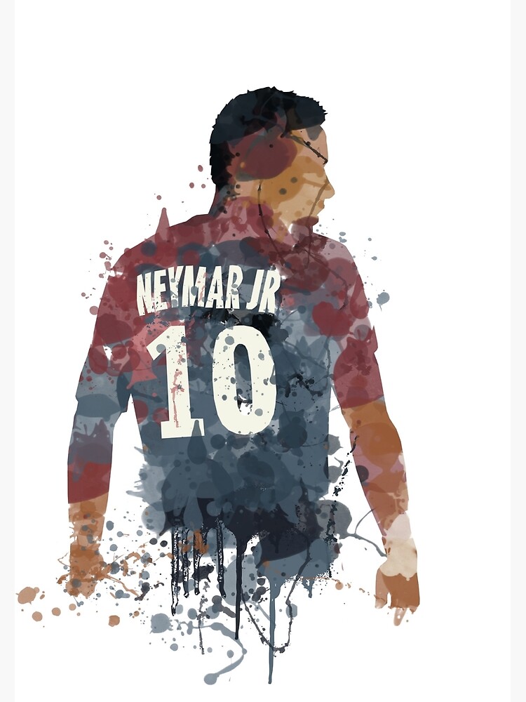 Neymar Brazilian Legend Art Poster for Sale by FootballArcade