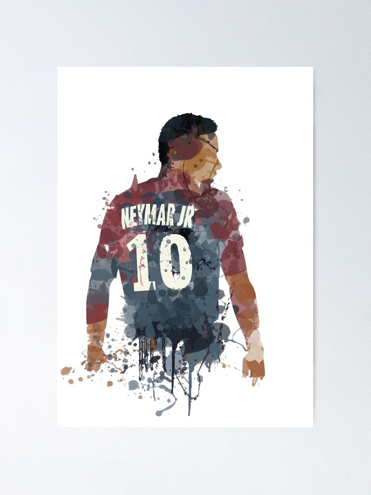 Neymar Jr- Brazil Legend Art Board Print for Sale by FootballArcade