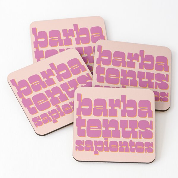 Item preview, Barba Tenus Sapientes - Wise as Far as the Beard designed and sold by Trish Dish.