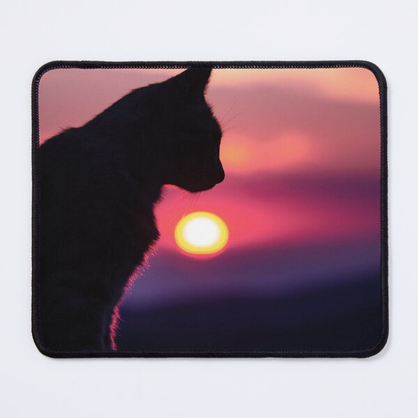 Item preview, sunset cat designed and sold by Leazzz.