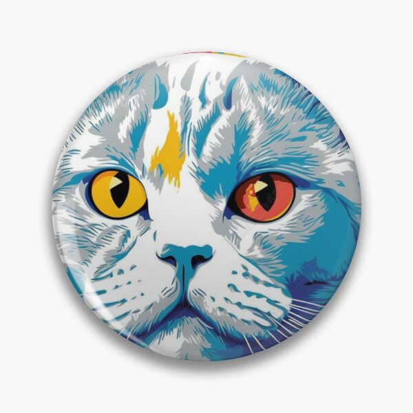 Item preview, Pop Art: British Shorthair Cat Design for Stylish and Creative Cat Lovers designed and sold by DooodleGod.