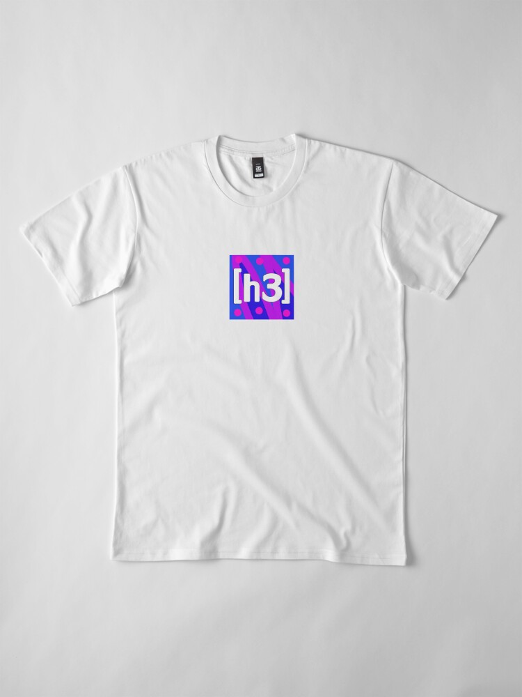 H3h3 Logo T Shirt By Sbooth9 Redbubble