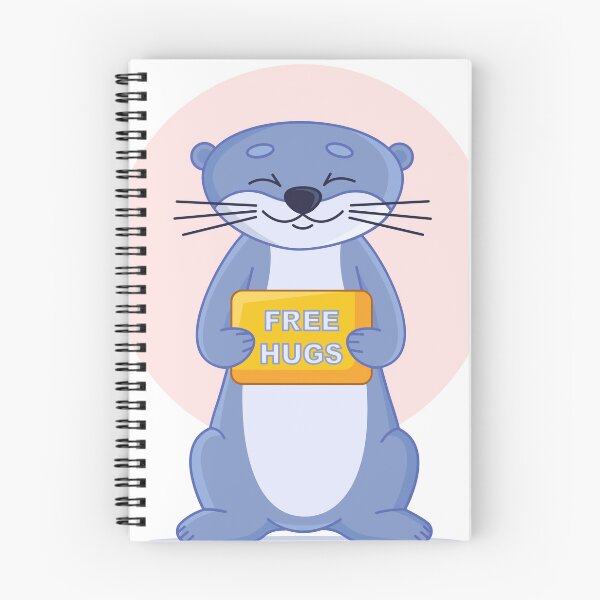 Item preview, Lindos abrazos gratis de nutria designed and sold by SceneryStudio.