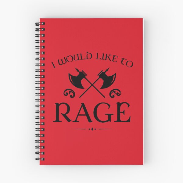 Item preview, I Would Like to Rage Barbarian designed and sold by pixeptional.