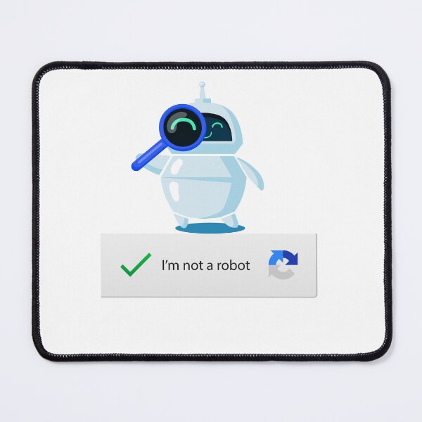 Item preview, I'm not a robot CAPTCHA Classic T-Shirt designed and sold by CHIQUESTAR.