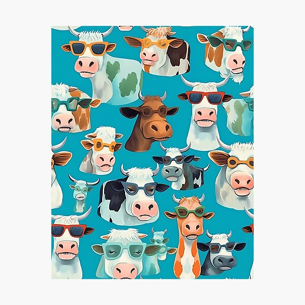 Item preview, Patrón de vaca designed and sold by KateAndersonLTD.