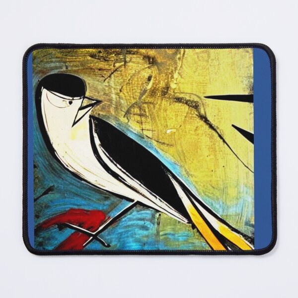 Item preview, Charming bird in black and white. Abstraction. designed and sold by Natalia-Vlad.