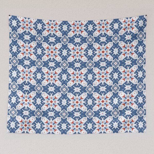 Item preview, Snow Flakes Shapes Abstract Pattern  designed and sold by palaco210.