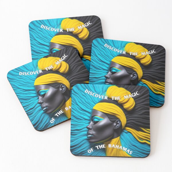 Item preview, Bahamas Woman Flag designed and sold by EclecticCharm.