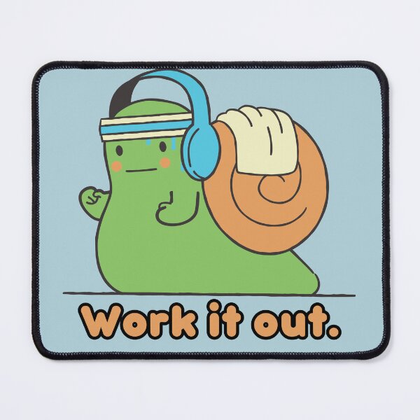 Item preview, Work it out. designed and sold by DigitalLuckyCat.