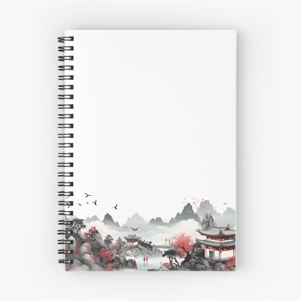 Item preview, Shan Shui - The Beauty of Mountains and Rivers designed and sold by MonoPrintables.