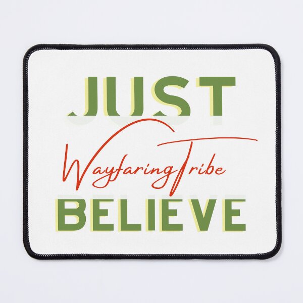 Item preview, Just Believe designed and sold by WayfaringTribe.