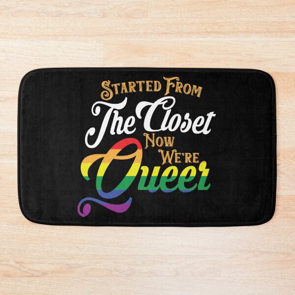 Item preview, Straight Outta The Closet Queer Edition designed and sold by FGWAC.