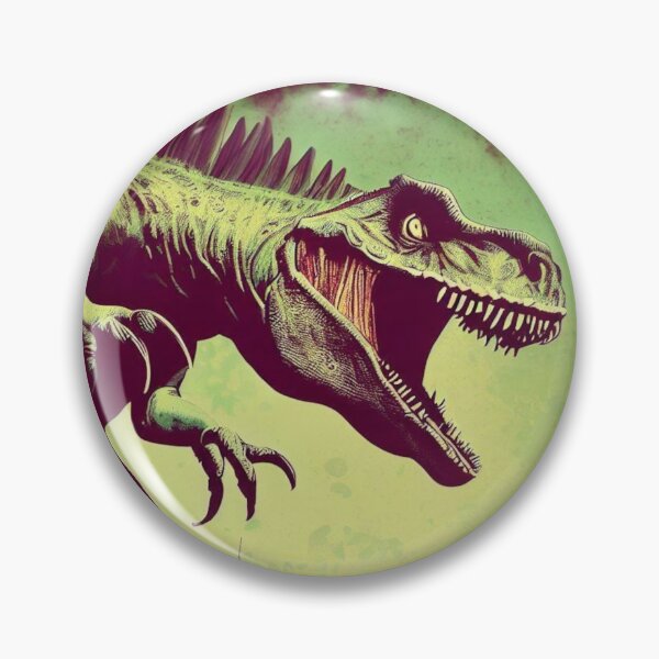 Item preview, Retro Dinosaur print designed and sold by Witty-Kids.