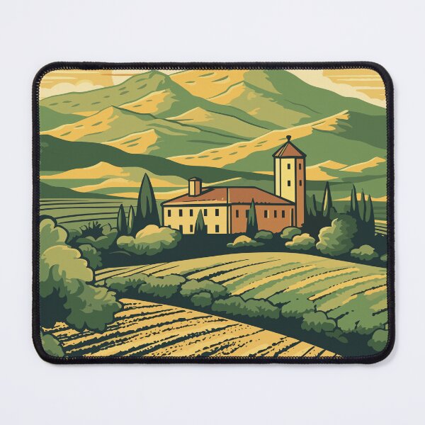 Item preview, Umbria, Italy, Travel Poster designed and sold by BokeeLee.