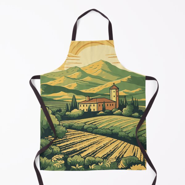 Item preview, Umbria, Italy, Travel Poster designed and sold by BokeeLee.