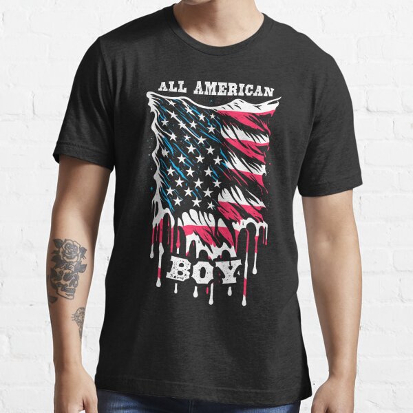 All American boy - 4th July T-shirt design for Independence day of