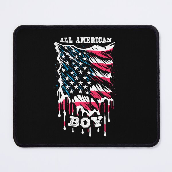 Item preview, All American Boy 4th Of July Melting Retro USA Flag designed and sold by GrandeDuc.