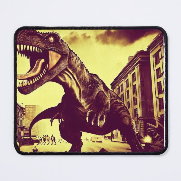 Item preview, Retro dinosaur print designed and sold by Witty-Kids.