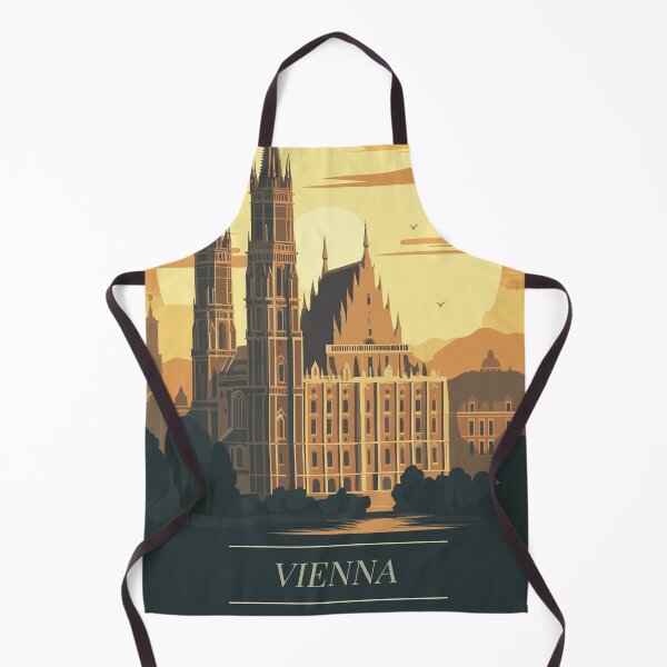 Item preview, Vienna, Austria, Travel Poster designed and sold by BokeeLee.