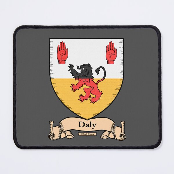 Item preview, DALY - Coat of Arms - Family Crest designed and sold by HandyHistory.