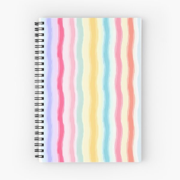 Item preview, Watercolour Colourful Vertical Wavy Lines Seamless Pattern designed and sold by PatternStudios.