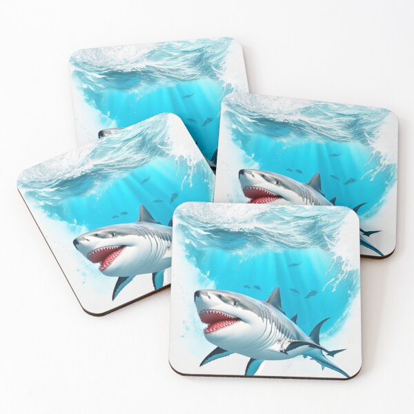 Item preview, DPrompt Design, T-Shirt, Funny Animals Shirt, Dad Gifts, Mom Gift, Their Gifts , Graphic Tee, Cute White Shark designed and sold by DPrompt.