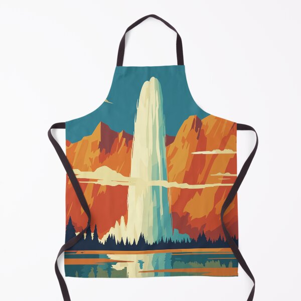 Item preview, National park Yellowstone, Usa, Travel Poster designed and sold by BokeeLee.