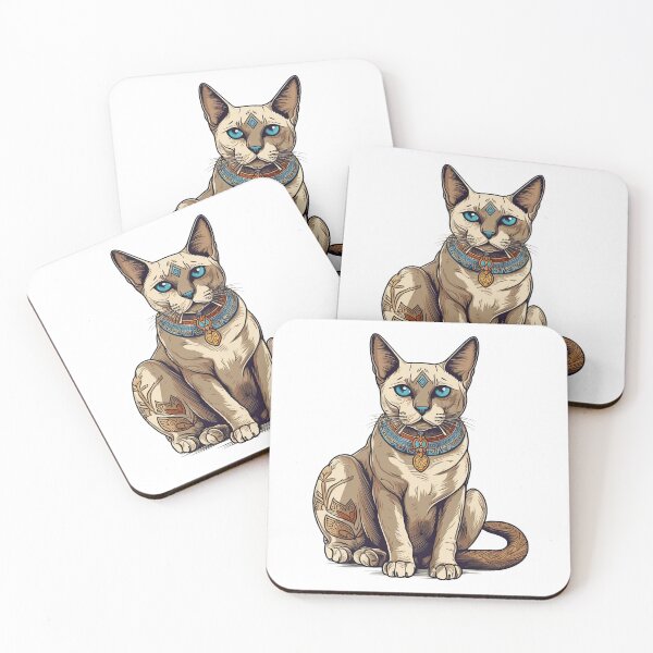 Item preview, Burmese Bliss Graphic Design: A Feline Lap-Cat Breed File Summary for Friendly Pets designed and sold by DooodleGod.