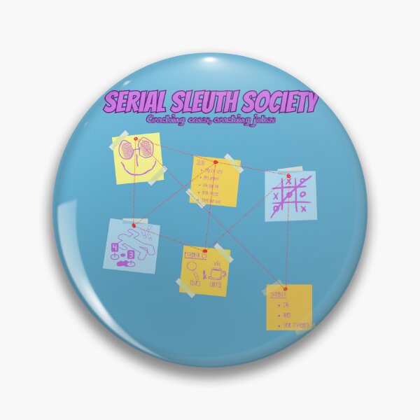 Artikelvorschau, Serial Sleuth Societe True Crime Design von Stylish Rags entworfen und verkauft von Elias95.