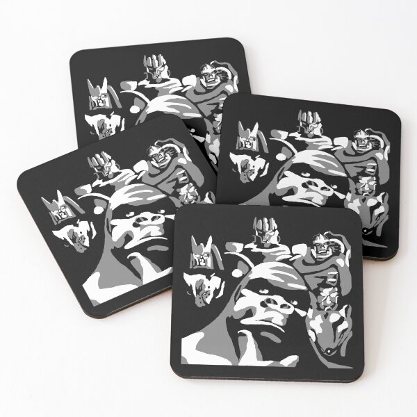 Item preview, Grayscale Beasts Wars Maximals designed and sold by BiPanicDisco67.