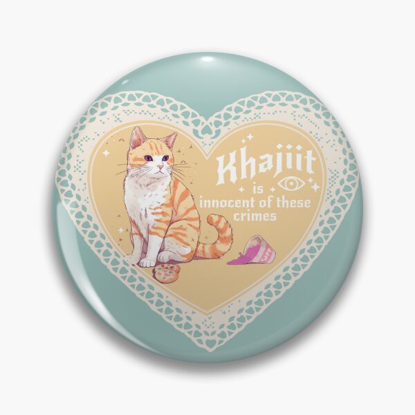 Item preview, Khajiit is Innocent- Funny Game Memes designed and sold by PumpkiinPiie.