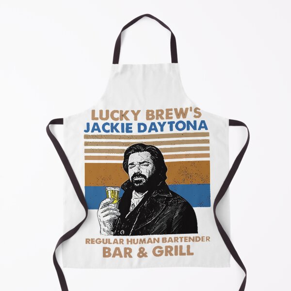 Item preview, What We Do In Shadow Lucky Brew's Jackie Daytona Vintage , Lucky Brew's Bar and Grill Shirt, What We Do In The Shadows Fan Shirt designed and sold by LilianAppell86.