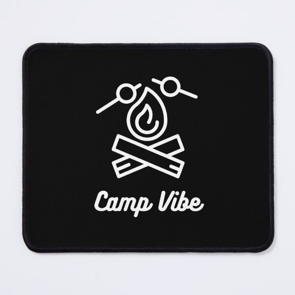 Item preview, Camp Vibe, Camp Fire and Marshmellows, simple, clean, adventure, travel, camping, outdoors, nature, happy Design designed and sold by Mgibsonphoto.