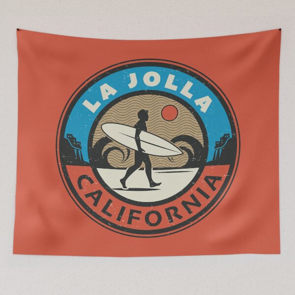 Item preview, La Jolla, California surfing designed and sold by studio838.