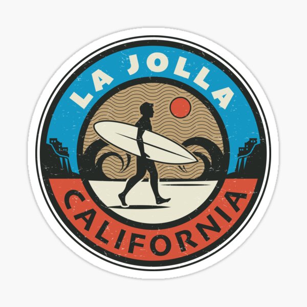 Item preview, Surf à La Jolla, Californie designed and sold by studio838.