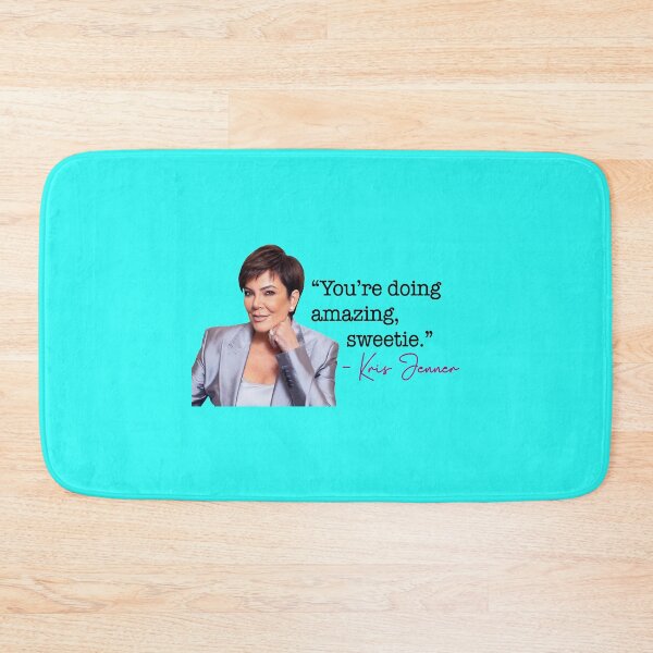 Item preview, Kris Jenner quote designed and sold by LiteraryFaces1.