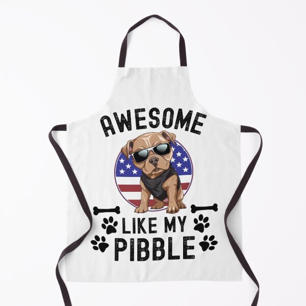 Item preview, Awesome Like My Pibble USA Flag Pitbull Dog Breed July 4th Funny designed and sold by elvisg03.