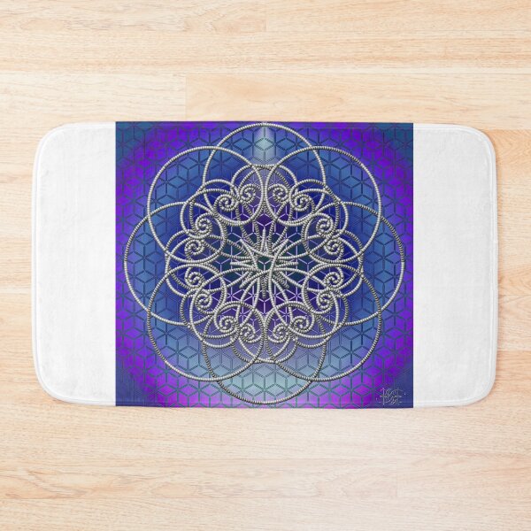 Item preview, Fibonacci Flower-Chill Square designed and sold by Robert Hellyer.