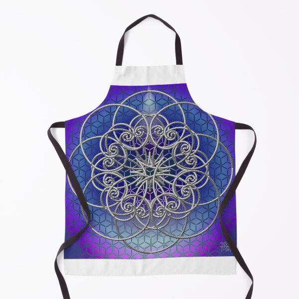 Item preview, Fibonacci Flower-Chill Square designed and sold by Robert Hellyer.